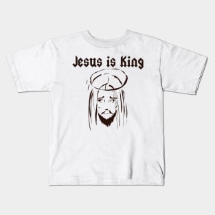 Jesus is King Kids T-Shirt